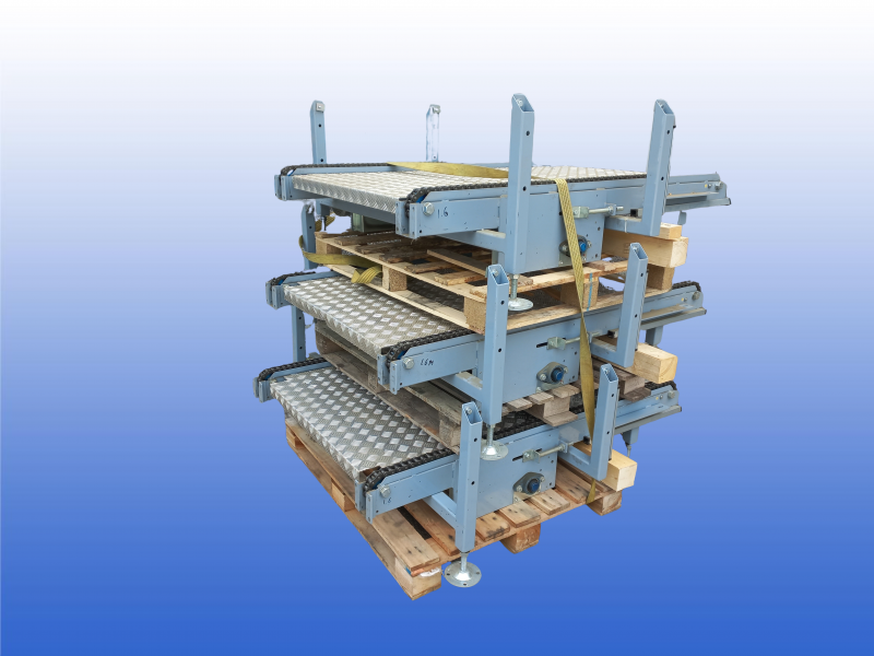 ketting transporteur pallet