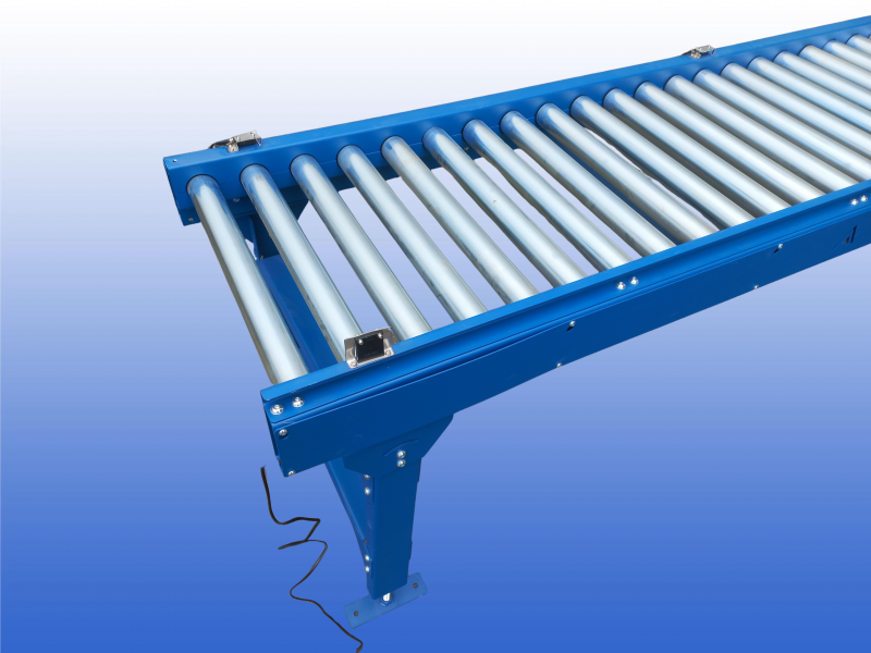 AWTOMATION aangedreven rollenbaan van 5 meter met ConveyLinx Ai3 besturing