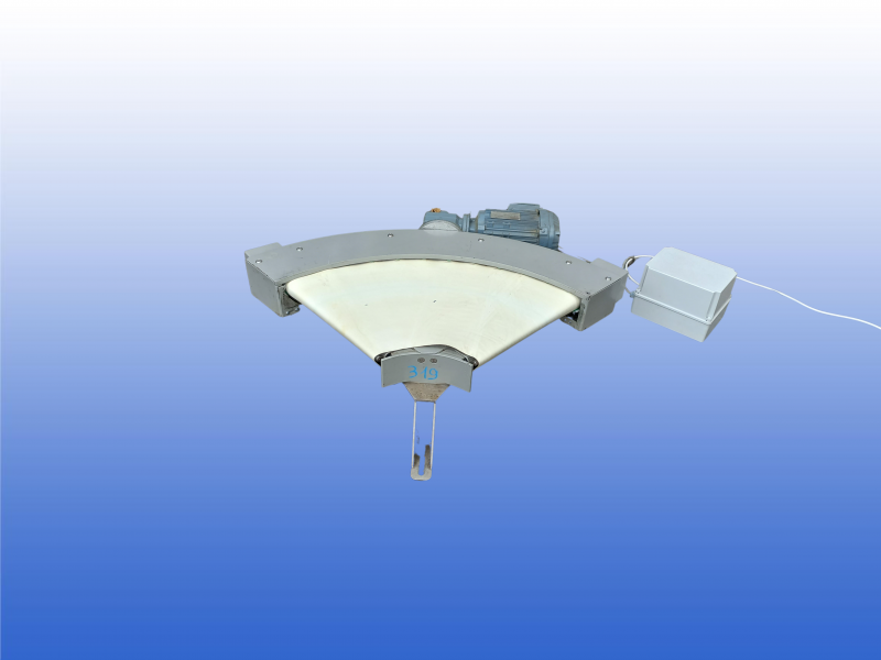 Aangedreven bandbocht