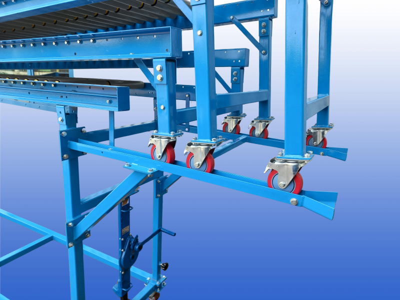 Vrachtwagen / zeecontainer Losser Flexiloader uitschuifbaar tot 12 meter