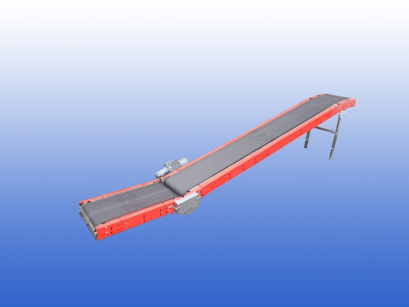 Opvoerband transportband RVS gebruikt 