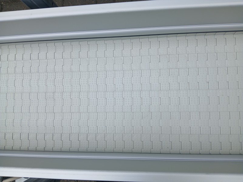 Gebruikte Crizaf transportband van 2,5 meter lang en 40 cm breed