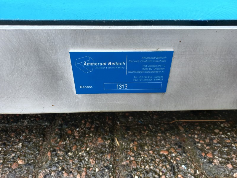 Gebruikte transportband 2.8 meter met 230 mm band van Ammeraal Beltech