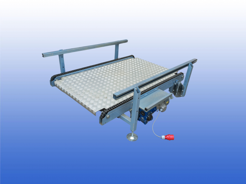 ketting transporteur pallet