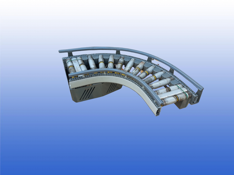 Rollenbaanbocht aangedreven Knapp