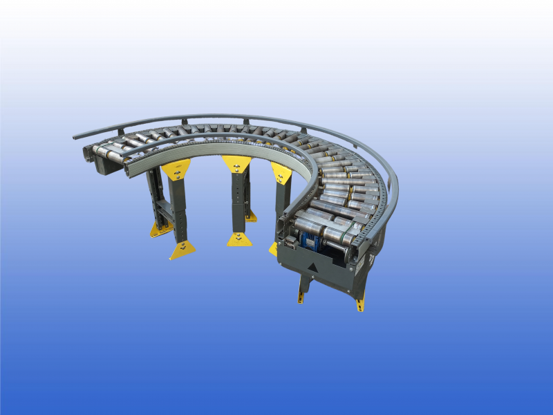 Rollenbaanbocht aangedreven Knapp