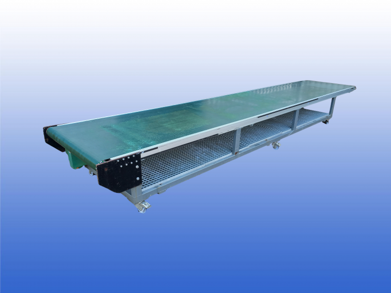Leesband 5,5 meter met 1000 mm band en lage snelheid van 0,8 mmin op wielen met rem