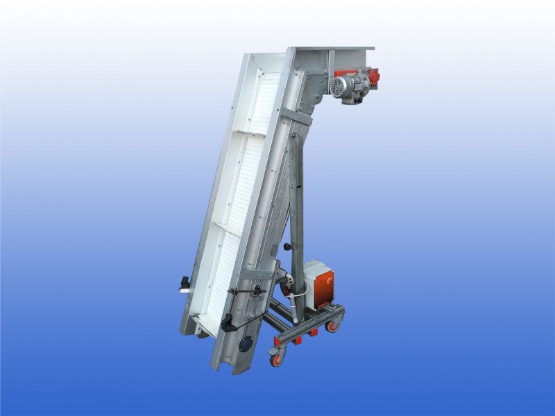 Opvoerband schuin gebruikt 30 cm aluminium 