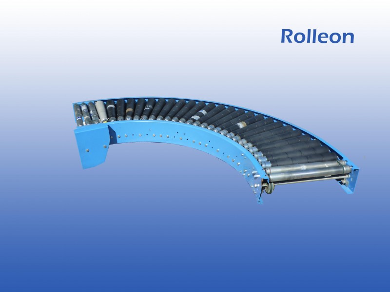 Rollenbaanbocht gebruikt 50 cm