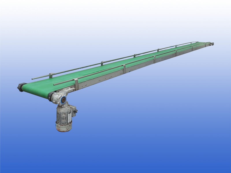 Gebruikte Crea-tech RVS transportband 30 cm breed 5 meter lang