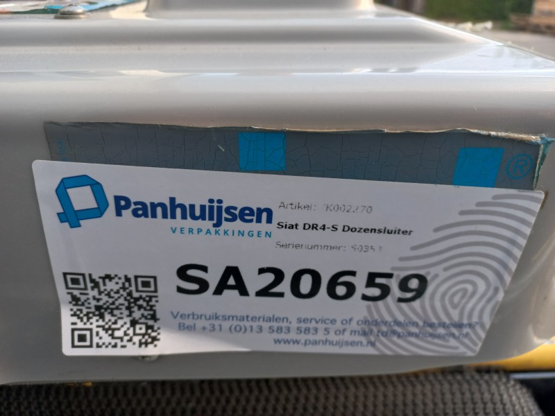 Siat SR4-S dozensluitertapemachine 