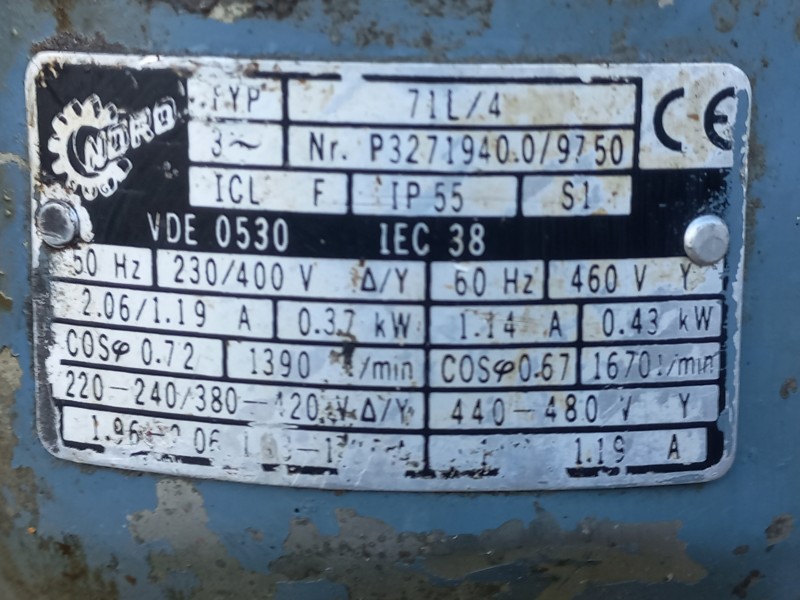 Transportband 6,3 meter met 80 mm band en verstelbare hoogte van 113 cm