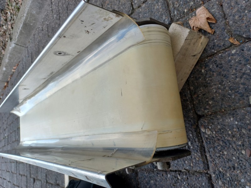 Gebruikte transportband 18 cm breed 95 cm lang met zijgeleiding en afdichting