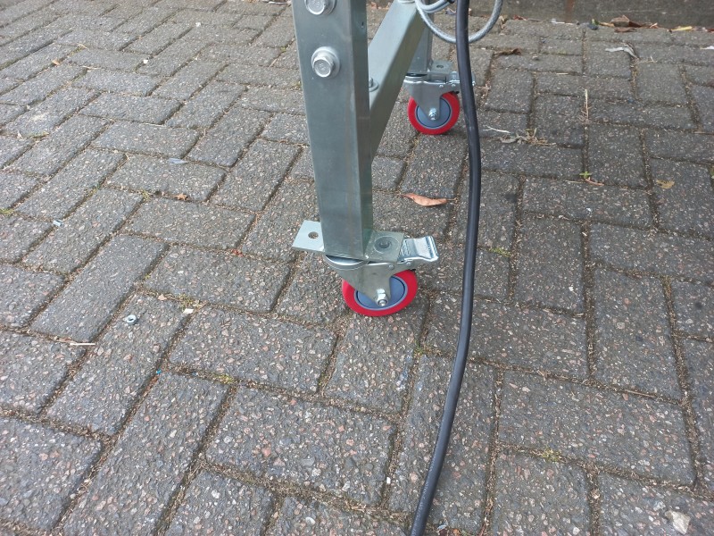 Transportband Van der Lande 400 mm met snelheidsregeling