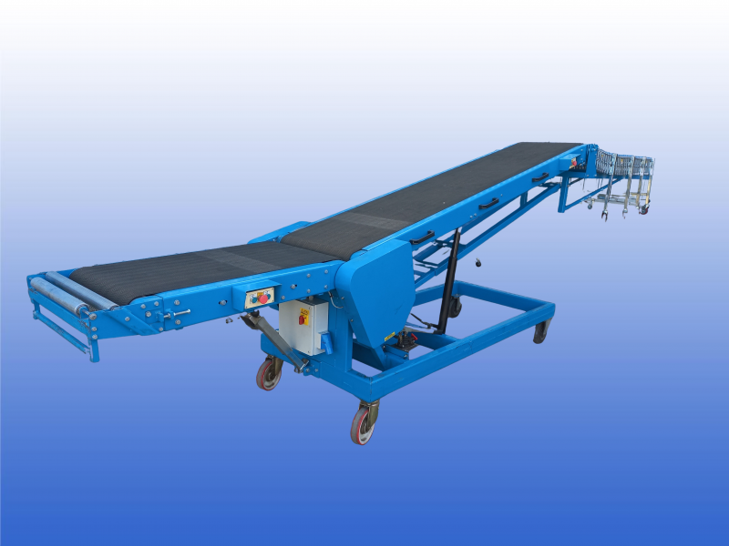 Vachtwagen container losser