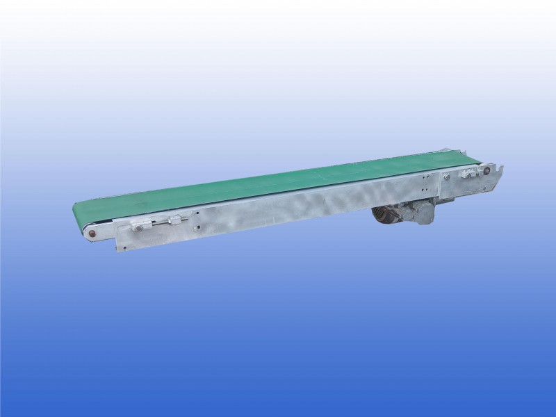 Wefab transportband van 1,05 meter lang met een bandbreedte van 15 cm
